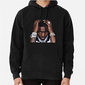 Young Dolph Print Design Pullover Hoodie