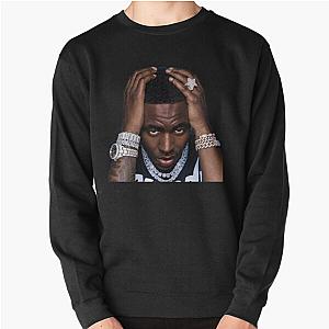 Young Dolph Print Design Pullover Sweatshirt