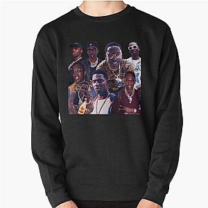 Young dolph tribute collage poster design 2021 Pullover Sweatshirt