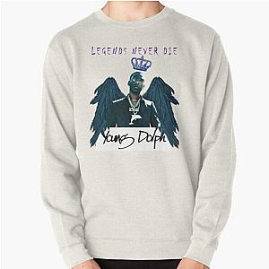 Young Dolph legends never die Pullover Sweatshirt