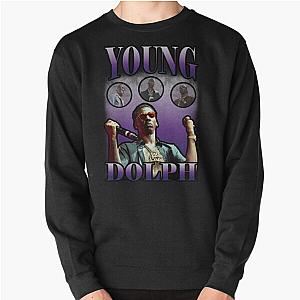 Young Dolph Purple Bootleg Vintage Pullover Sweatshirt