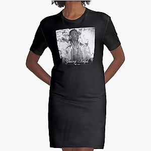 Rest In Peace Young Dolph 1985 - 2021 Graphic T-Shirt Dress