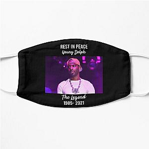 Rest in peace young dolph Flat Mask