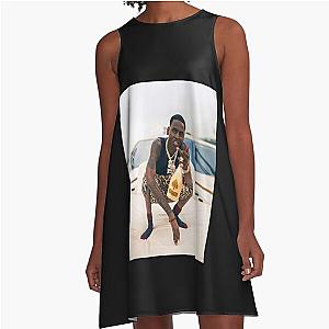 Young Dolph RIP T Shirt A-Line Dress