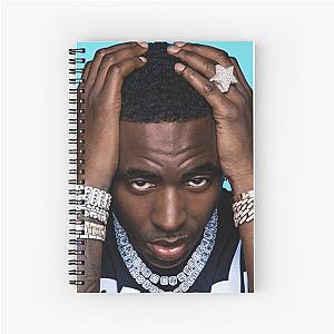 Young Dolph Print Design Spiral Notebook