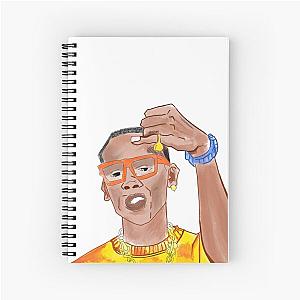 Young Dolph Print Spiral Notebook