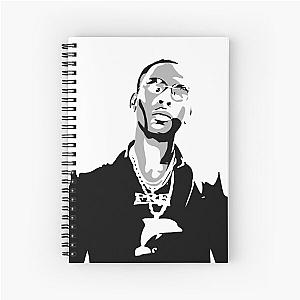 Young Dolph Rap Spiral Notebook