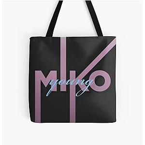 young miko sticker All Over Print Tote Bag