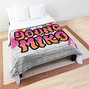 young miko graffiti Comforter