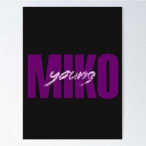 YOUNG MIKO sticker Poster