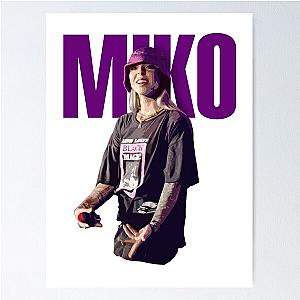 Young Miko Sticker Poster