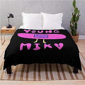 Band-Aid - Young Miko Throw Blanket