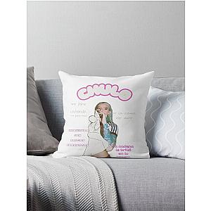 Pimp young miko Throw Pillow