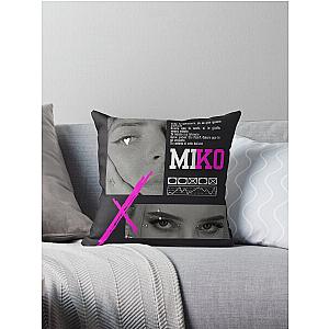 Young miko fang Throw Pillow