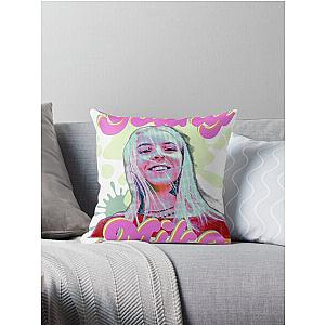 young miko Throw Pillow