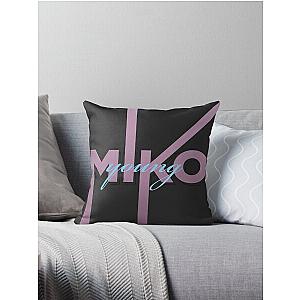 young miko sticker Throw Pillow