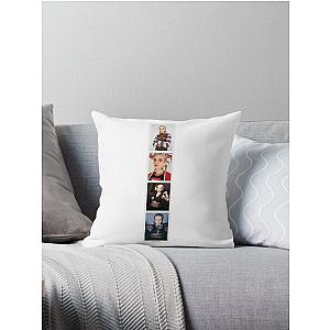 Young Miko photobooth Throw Pillow