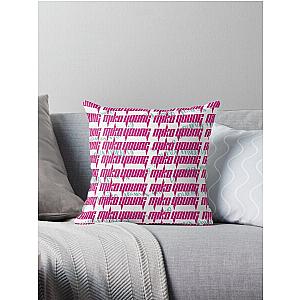 Young Miko (typographic design) Throw Pillow