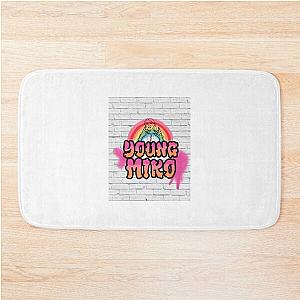 young miko graffiti Bath Mat