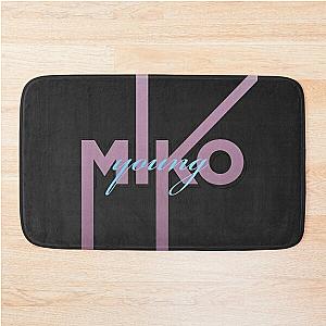 young miko sticker Bath Mat