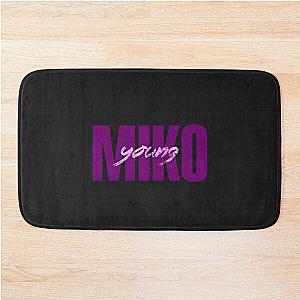 YOUNG MIKO sticker Bath Mat