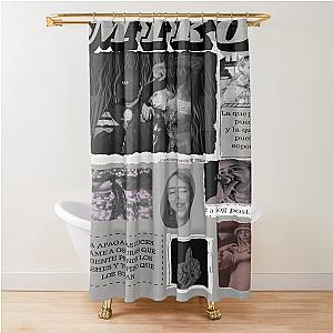 Young Miko Bizarrap Shower Curtain