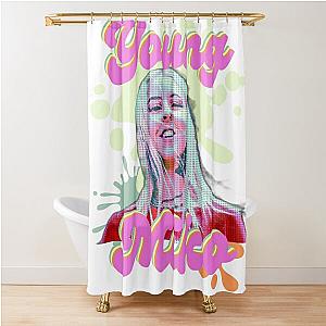 young miko Shower Curtain