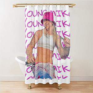 young miko Shower Curtain