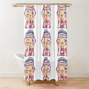 YOUNG MIKO Shower Curtain