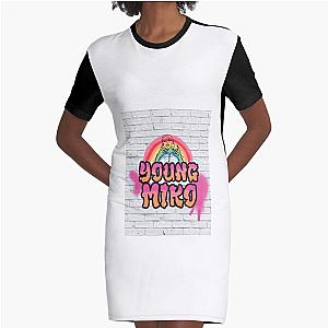 young miko graffiti Graphic T-Shirt Dress