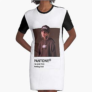 Young Miko x Pantone Project x Potting Soil Graphic T-Shirt Dress