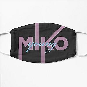 young miko sticker Flat Mask