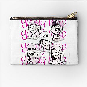 Young Miko graffiti Zipper Pouch