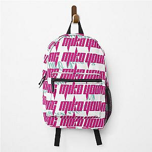 Young Miko (typographic design) Backpack