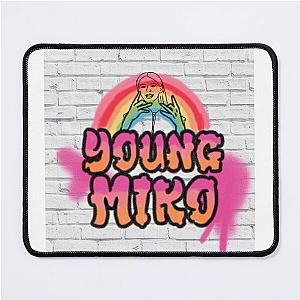 young miko graffiti Mouse Pad