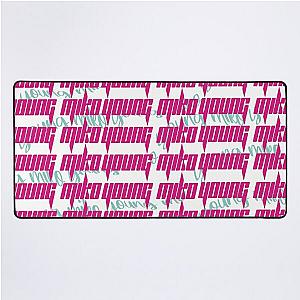 Young Miko (typographic design) Desk Mat