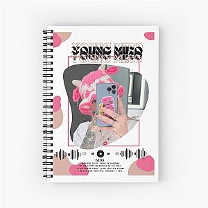 young miko Spiral Notebook