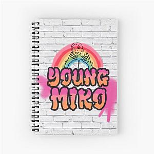 young miko graffiti Spiral Notebook