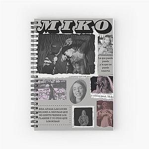 Young Miko Bizarrap Spiral Notebook