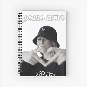 young miko Spiral Notebook