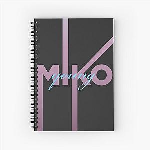 young miko sticker Spiral Notebook