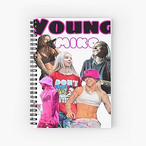 young miko Spiral Notebook