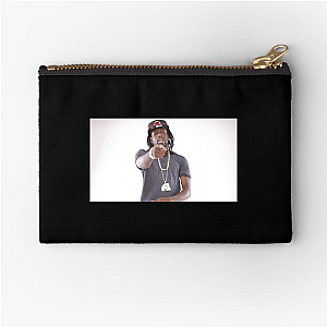 Young Scooter Hustle Harder Young Scooter Zipper Pouches