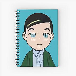 Young Sheldon in anime style Spiral Notebook