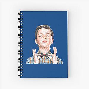 Young Sheldon Sketch   Spiral Notebook