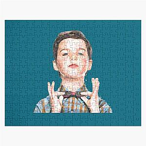 Young Sheldon Sketch   Jigsaw Puzzle