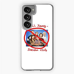 Anti Young Sheldon Club - Young Sheldon Samsung Galaxy Soft Case