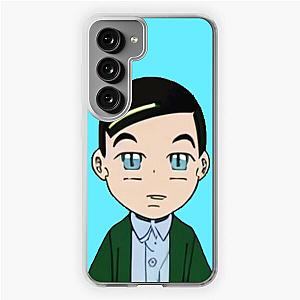 Young Sheldon in anime style Samsung Galaxy Soft Case