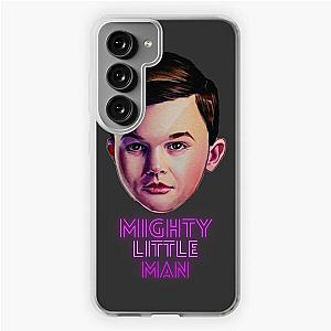 Young Sheldon - Mighty little man - Watercolor painting Samsung Galaxy Soft Case