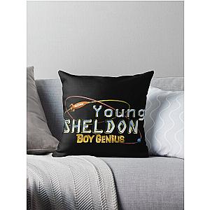 Young Sheldon Boy Genius Throw Pillow